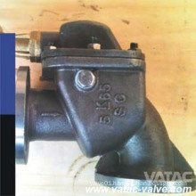 Marine Cast Iron/Ductile Iron/Wcb/Lcb/Wc9 Angle Storm Valve From Wenzhou